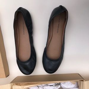 Lucky Brand Emmie Ballet Flat (Black) Size 11